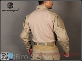 Рубашка тактическая EmersonGear G3 Combat Shirt (цвет Coyote Brown)