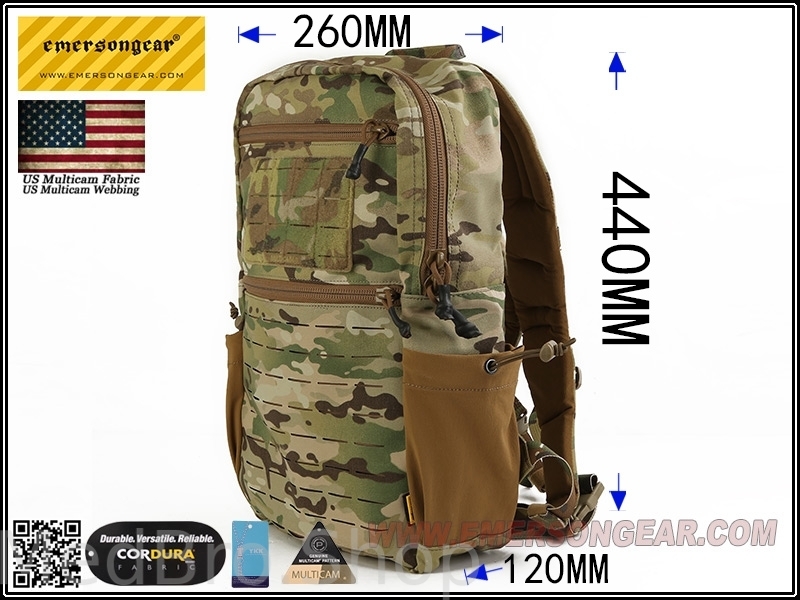 Рюкзак тактический Emersongear Commuter 14L tactical action backpack (цвет Multicam)