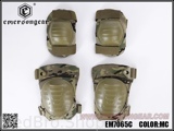 Комплект наколенники и налокотники EmersonGear Military Kneepad (цвет Multicam)