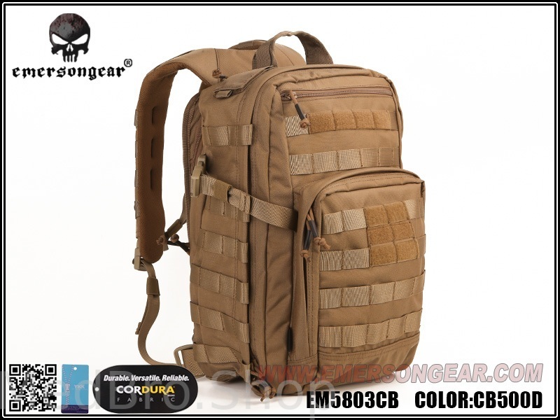 Рюкзак тактический EmersonGear 21 litre City Slim Backpack (цвет Сoyote brown)