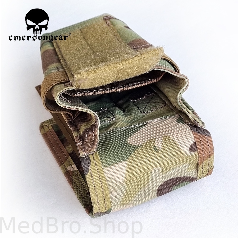 Подсумок для 2 магазинов  EmersonGear “Battlefield” Single magazine pouch (Цвет Multicam)