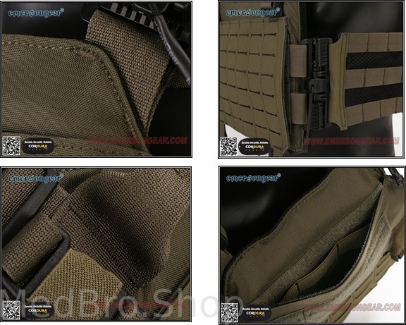 Тактический Жилет Emersongear LAVC ASSAULT PLate Carrier (цвет Сoyote brown)