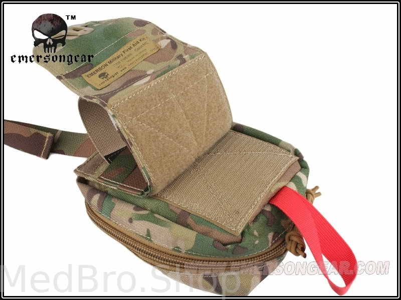 Подсумок Аптечный EmersonGear Military First Aid Kit (цвет Multicam)