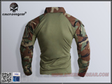 Рубашка тактическая Emerson G3 Combat Shirts (Woodland) (1)