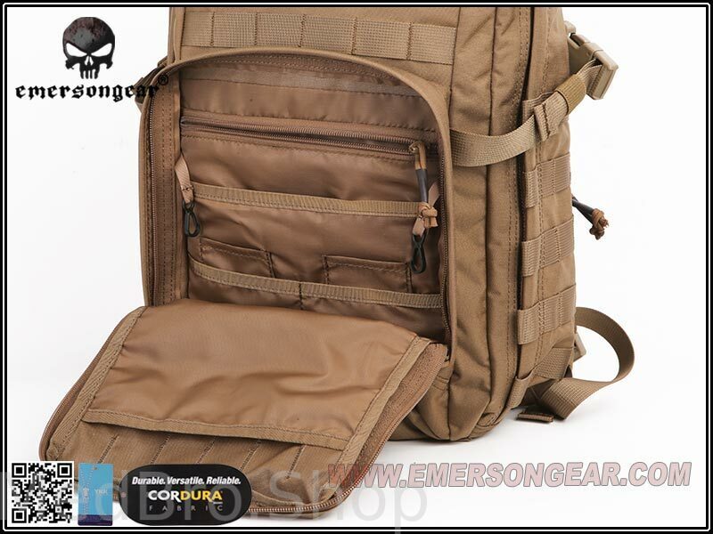 Рюкзак тактический EmersonGear 21 litre City Slim Backpack (цвет Сoyote brown)