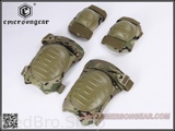 Комплект наколенники и налокотники EmersonGear Military Kneepad (цвет Multicam)