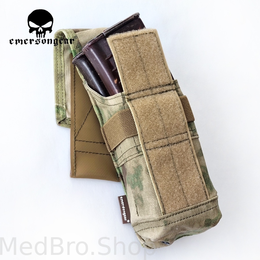 Подсумок для 2 магазинов EmersonGear “Battlefield” Single magazine pouch (Цвет AT-FG MOX)