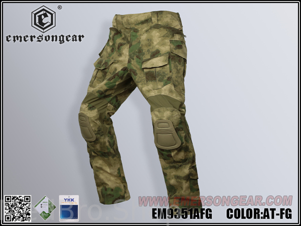 Штаны EmersonGear G3 Combat (размер 34W, цвет AT-FG Мох)