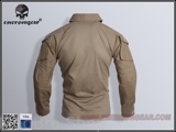 Рубашка тактическая EmersonGear G3 Combat Shirt (цвет Coyote Brown)