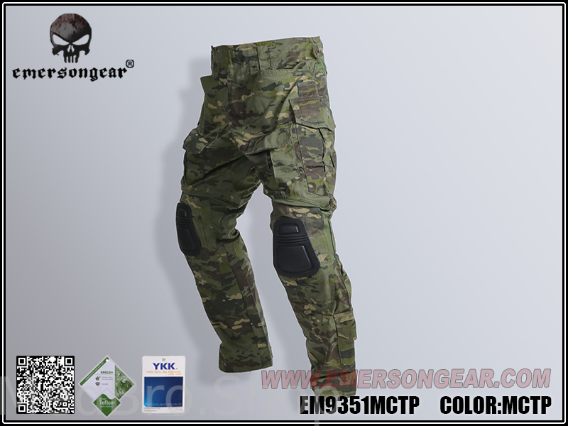 Штаны EmersonGear G3 Combat (размер 34W, цвет Multicam Tropic)