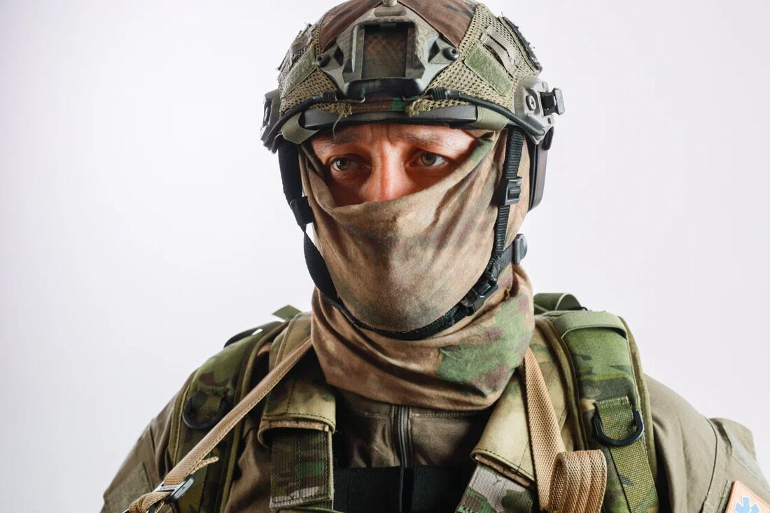 Маска Emerson Multi-functional Hood (цвет AT-FG мох)